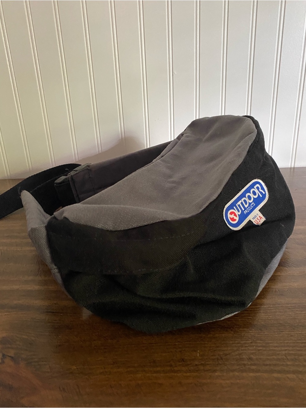 Vintage Outdoor Products Two-Tone Black & Gray Hip Pack, Belt Bag, Fanny Pack